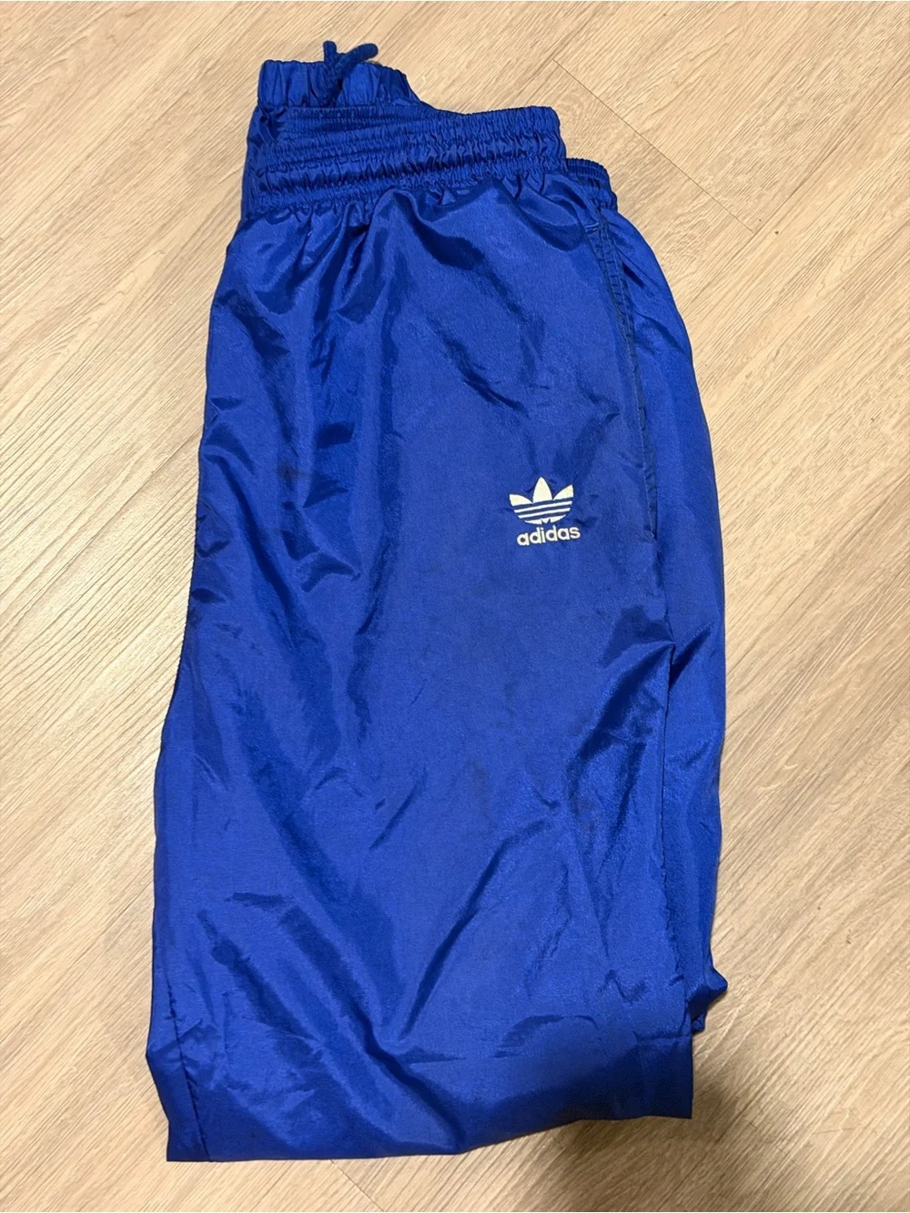 Vintage adidas Men's Colorblock Tracksuit Set Navy White Jacket Pants Size M